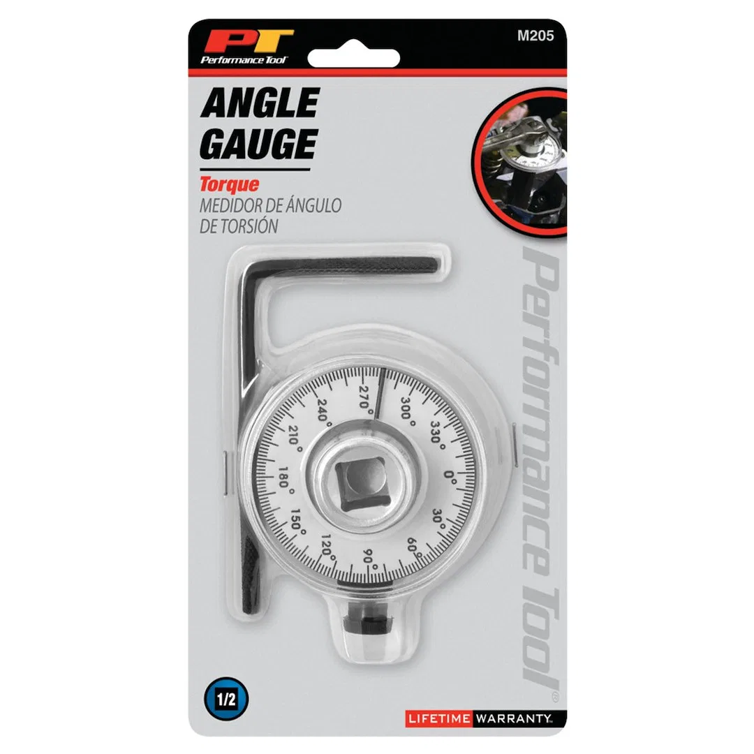 M205 – PERFORM TOOL Torque Wrench, Clicking Type Angle Gauge 1/2 Inch Drive - view 2